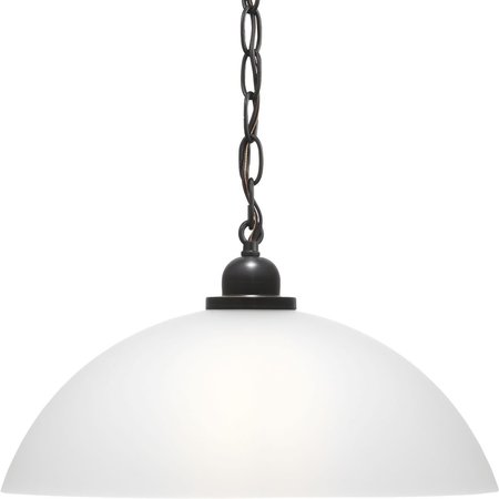 PROGRESS LIGHTING Classic Dome Pendant Collection One-Light Pendant P500149-020